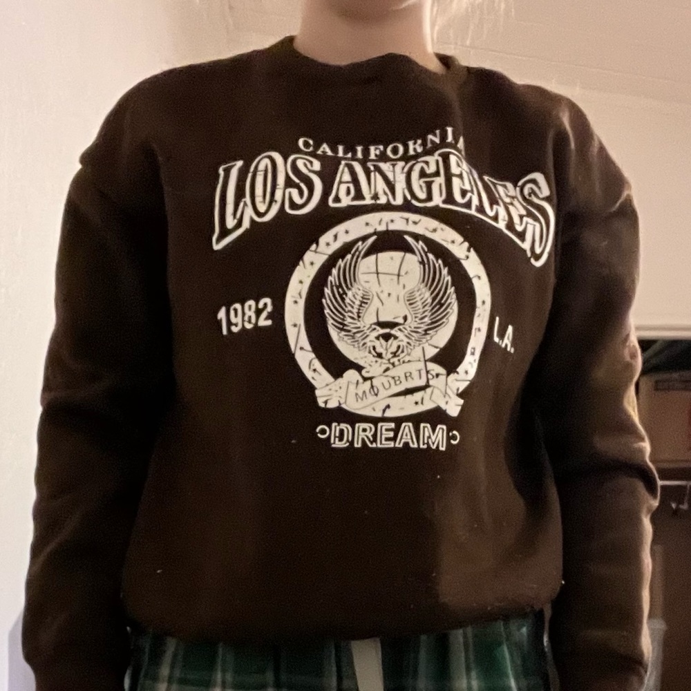 Brown Los Angeles Sweatshirt Size S